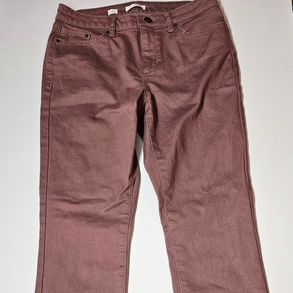 LC LAUREN CONRAD women's cuffed skinny ankle pants size 12 - Picture 8 of 10